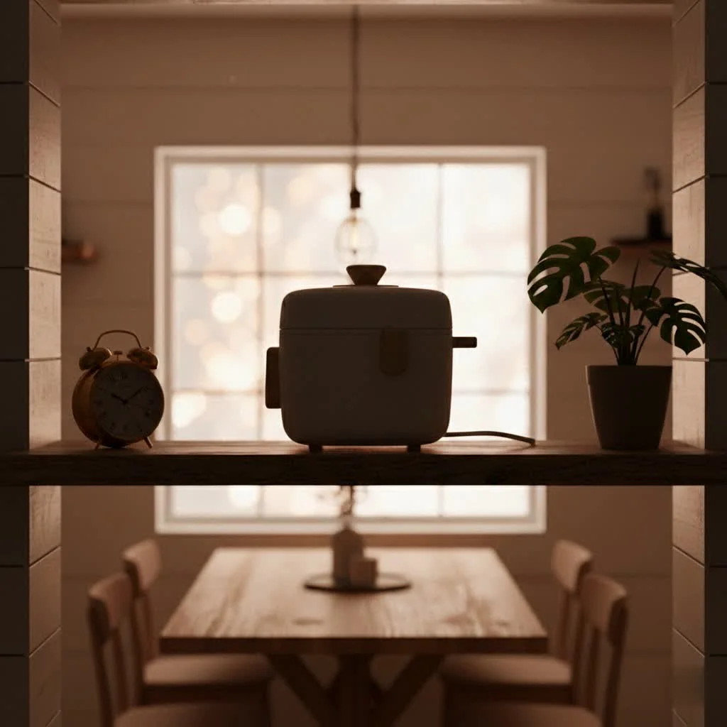 Perfectly cooked fluffy white rice in an Instant Pot