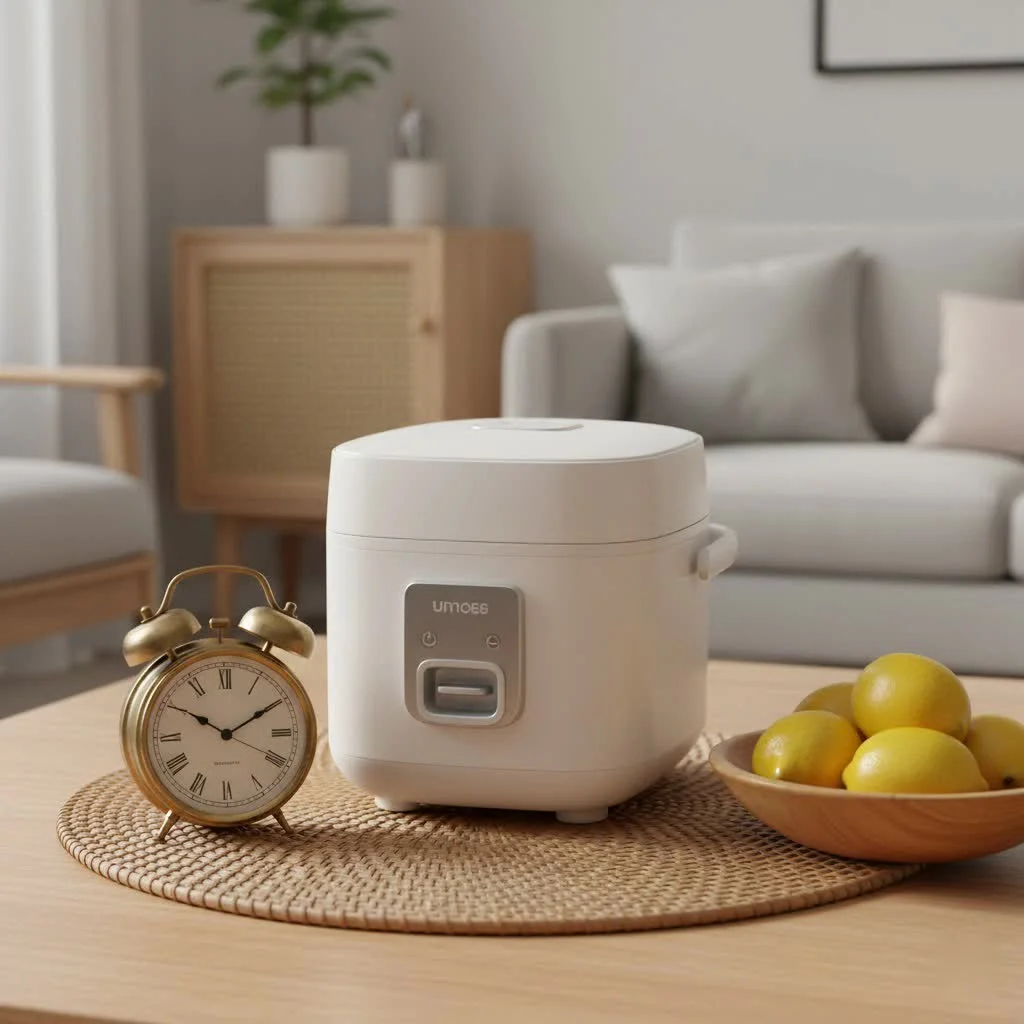Dash Mini Rice Cooker in a kitchen setting