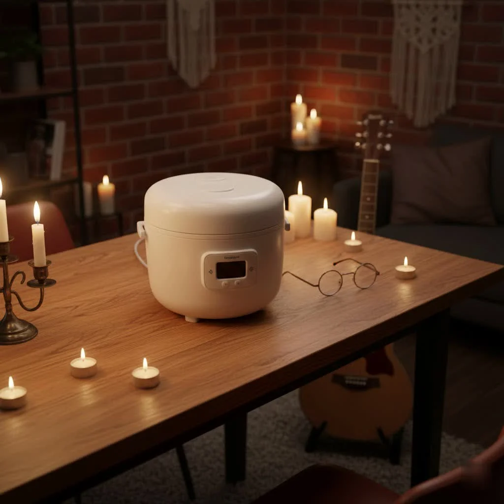 Toshiba rice cooker preparing a perfect batch of fluffy white rice