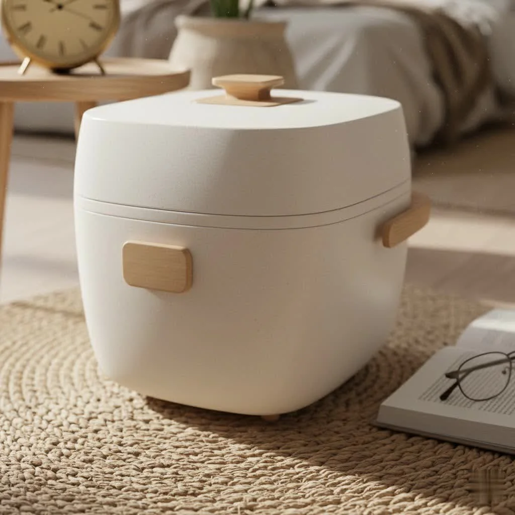KitchenAid Grain and Rice Cooker on a kitchen counter